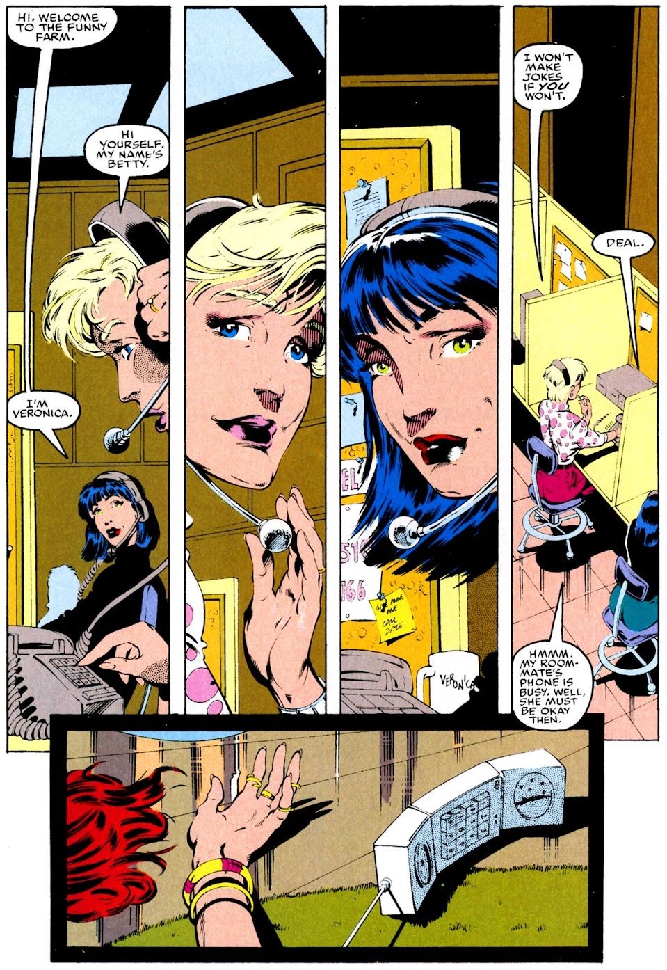 Betty meets Veronica