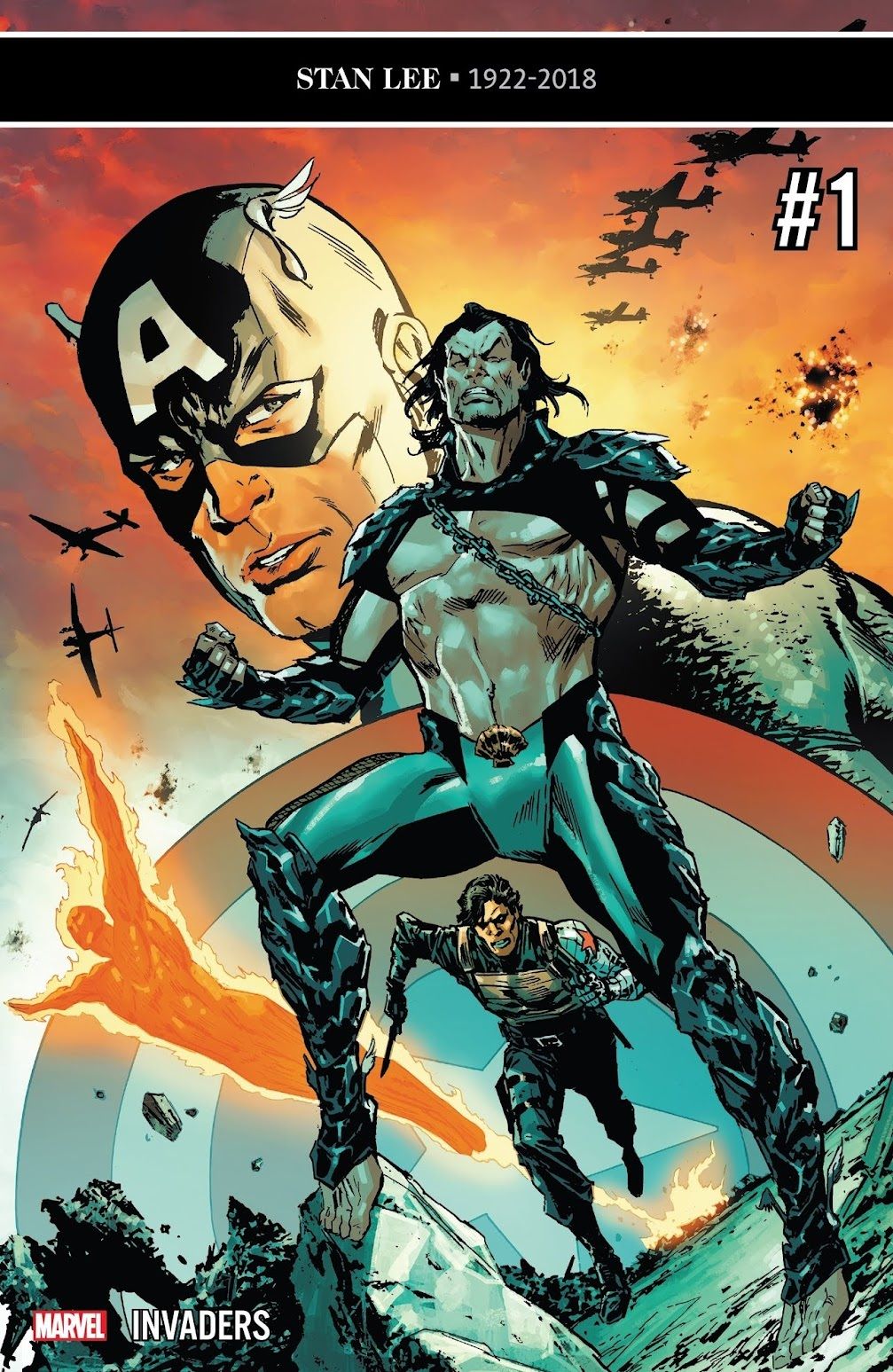 The cover of Invaders #1