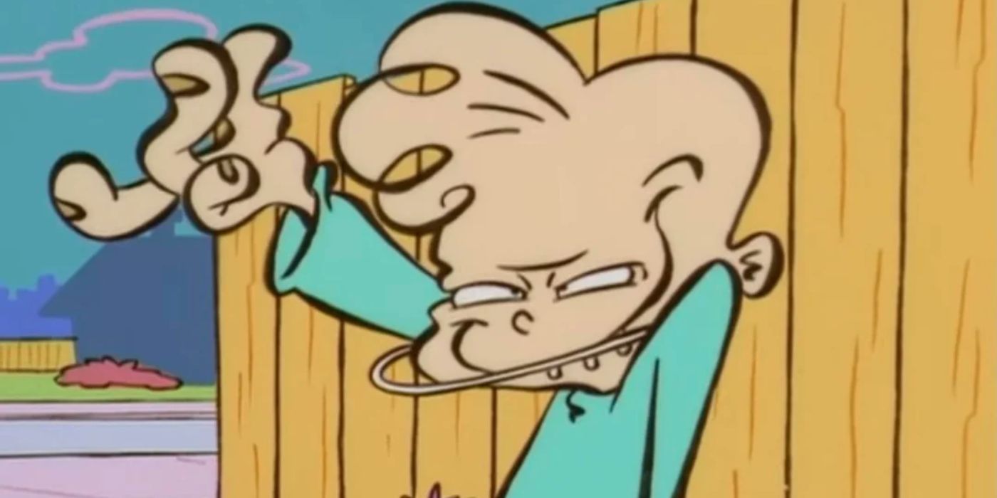 Jimmy snaps his finger with a satisfied expression in Ed, Edd n Eddy.