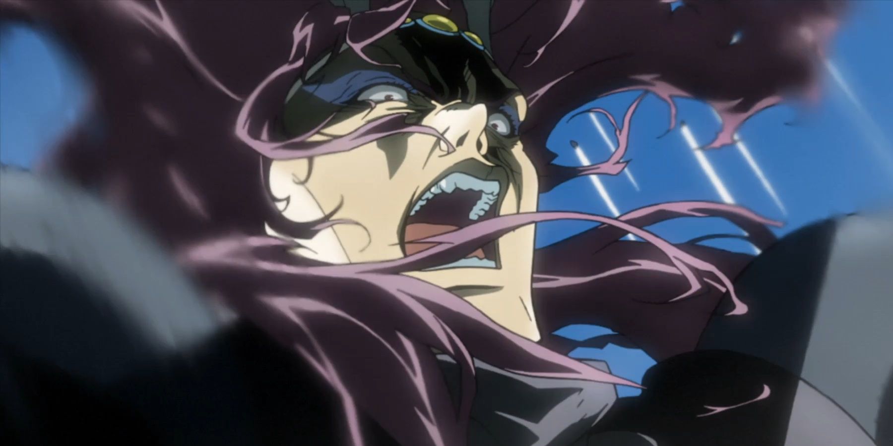 Kars gets flung into the air.