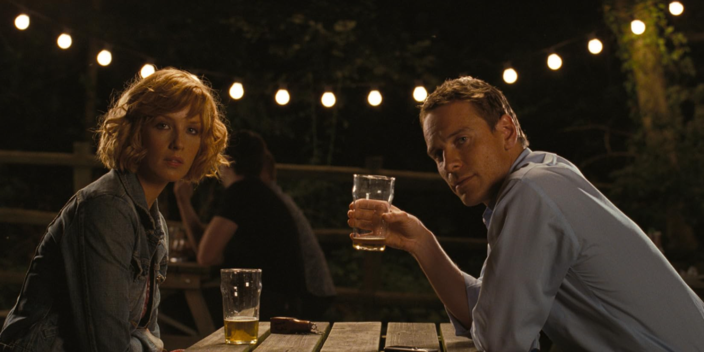 Kelly Reilly and Michael Fassbender in Eden Lake