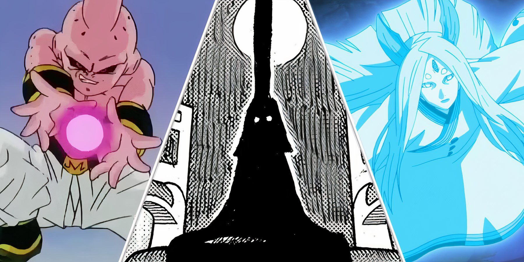 Kid Buu, Imu, and Kaguya Otsutsuki