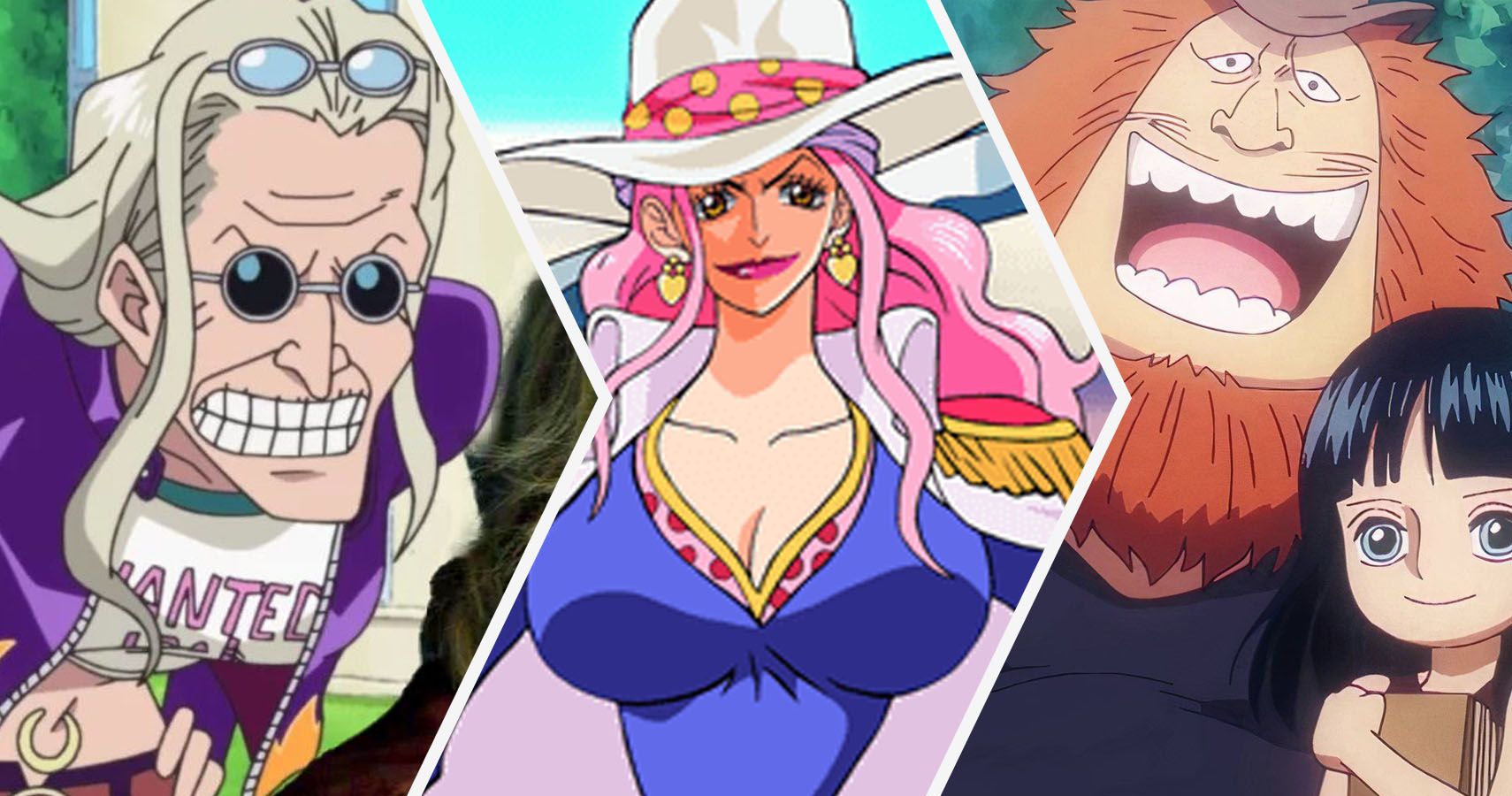 Kureha, Young Big Mom, Saul and Nico de One Piece