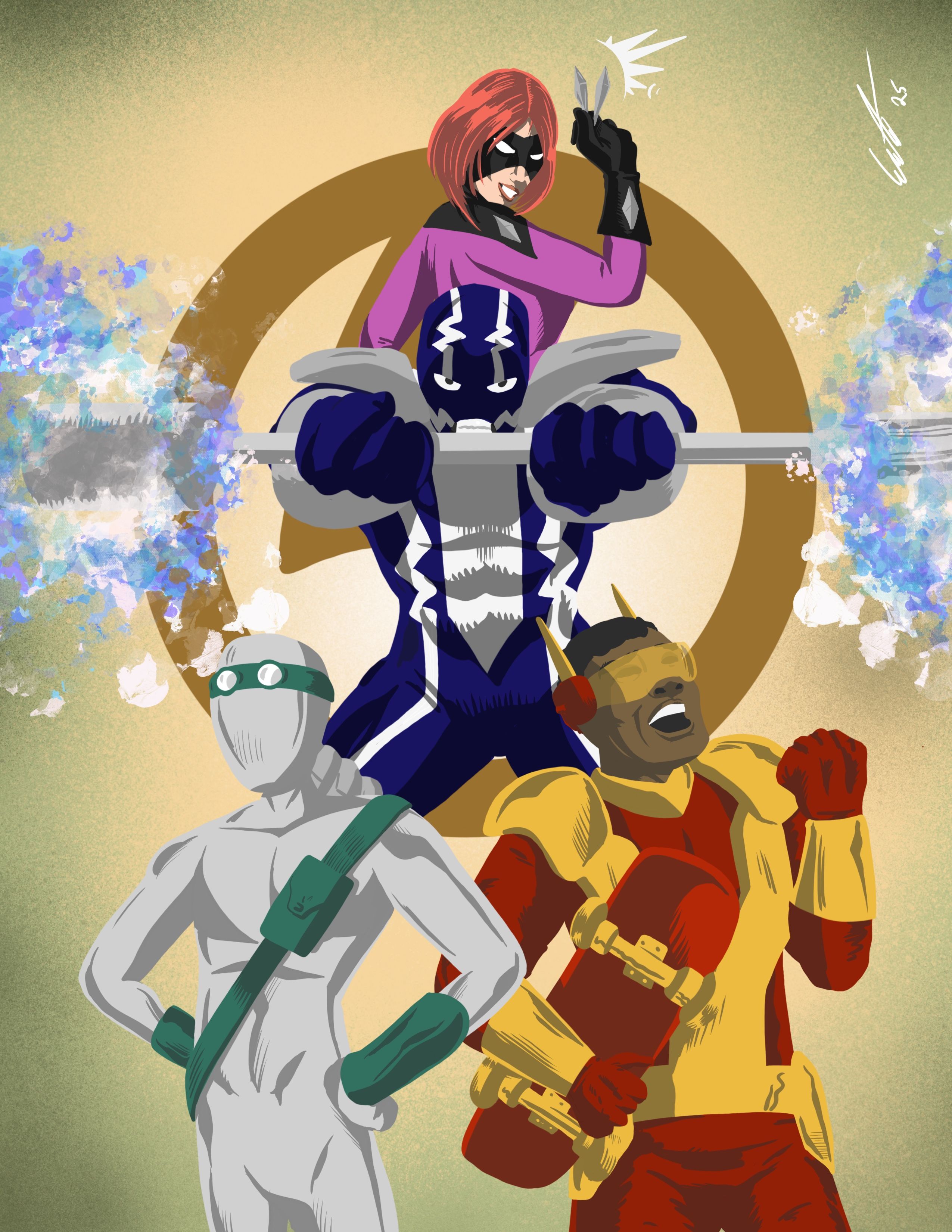 A collection of obscure Marvel characters form a Thunderbolts team by Eric Lee