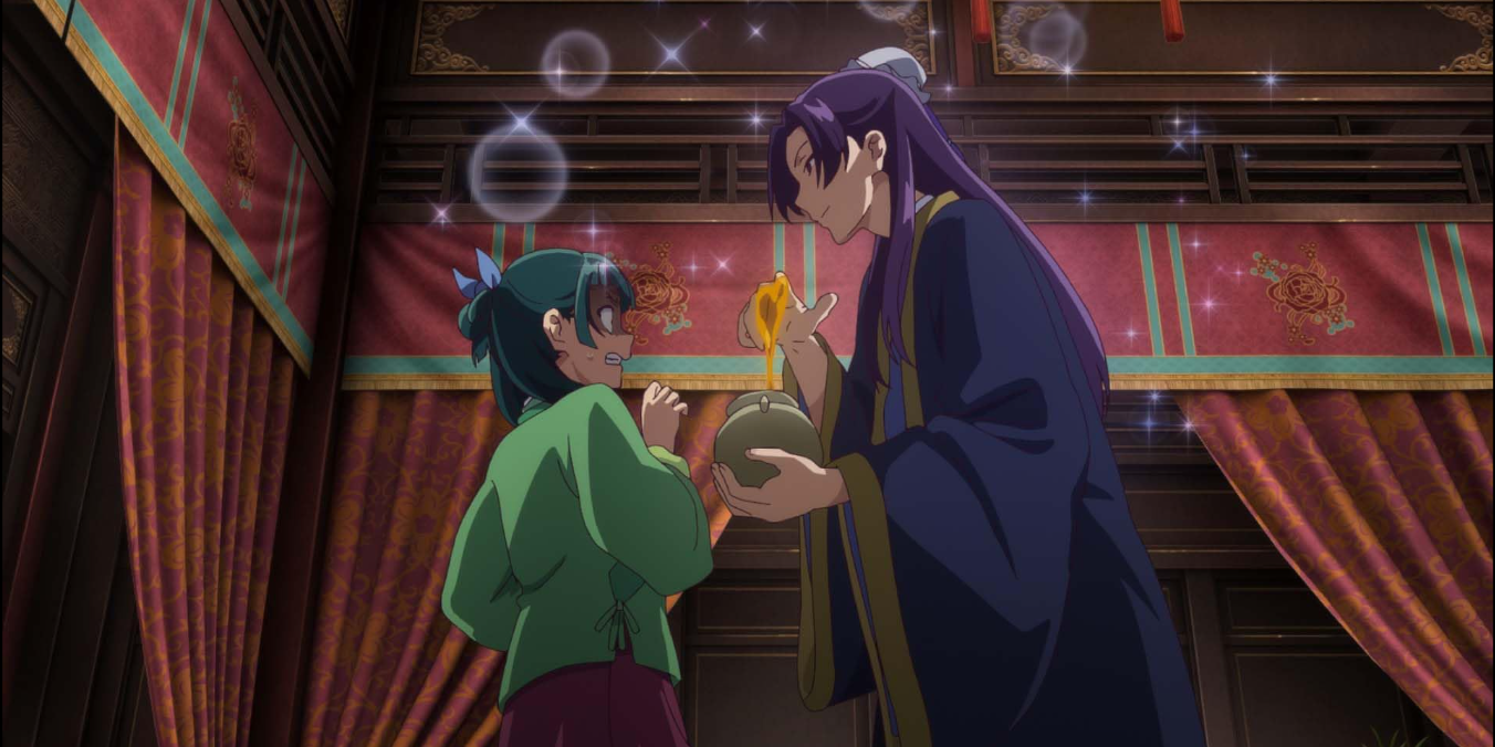 Maomao and Jinshu in Episode 10