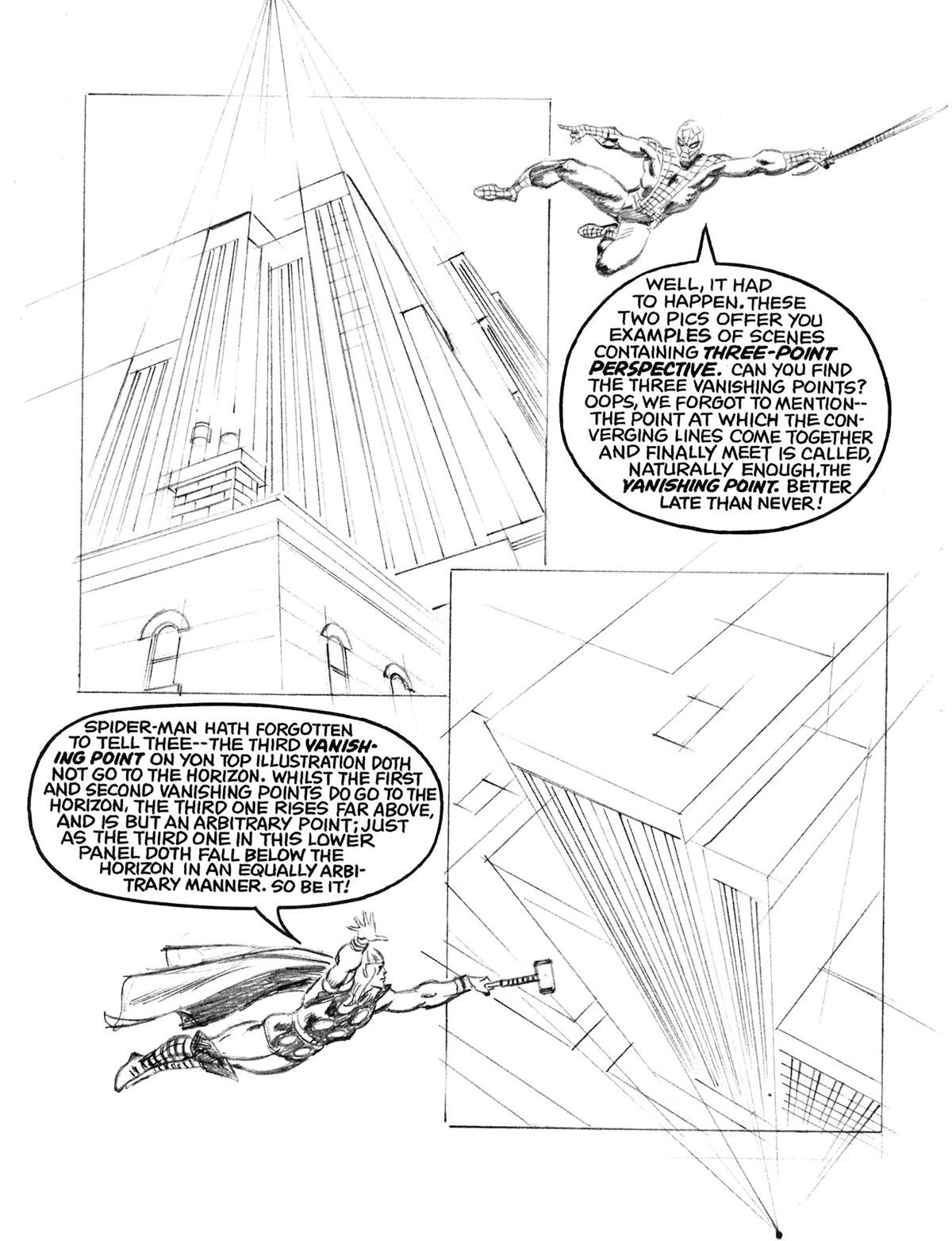 A lesson on the perspective