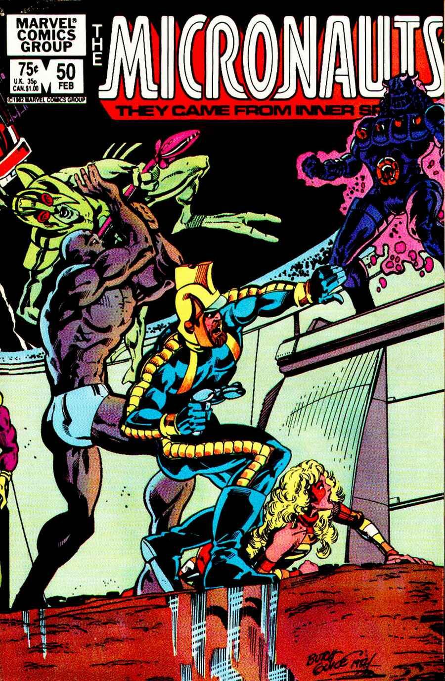 The cover of Micronauts