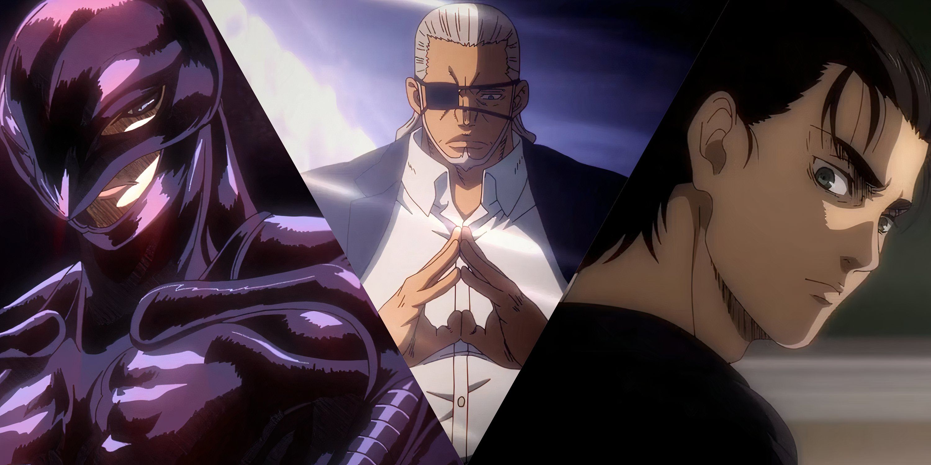Femto, Captain Leonard Burns, and Eren Jaeger