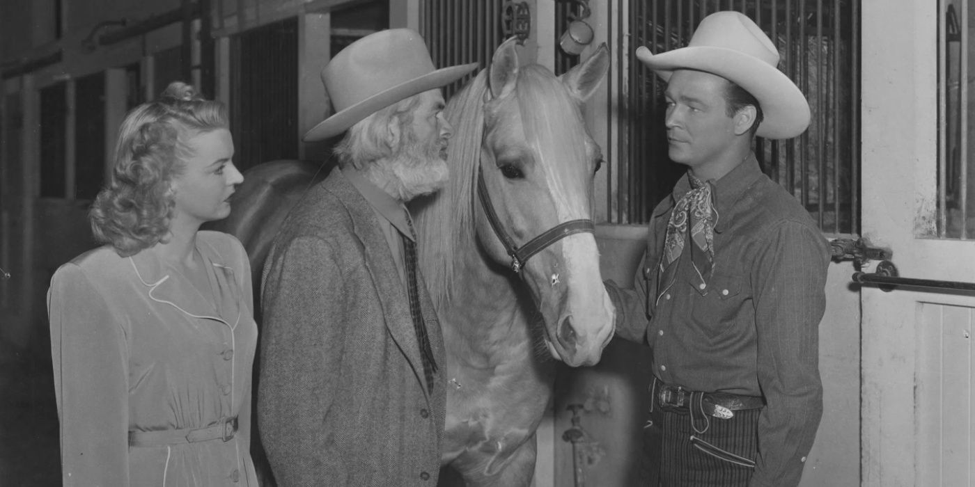 A still from Roy Rogers' My Pal Trigger