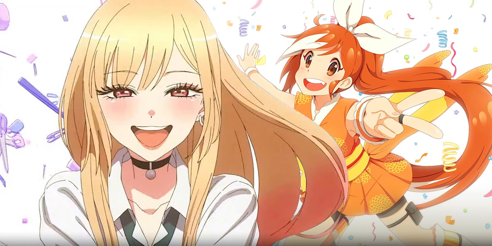 My-Sadress-Up-Darling-Season-2-is-Coming-to-crunchyroll con mi querida del anime Darling y Crunchyroll's Mascot Hime