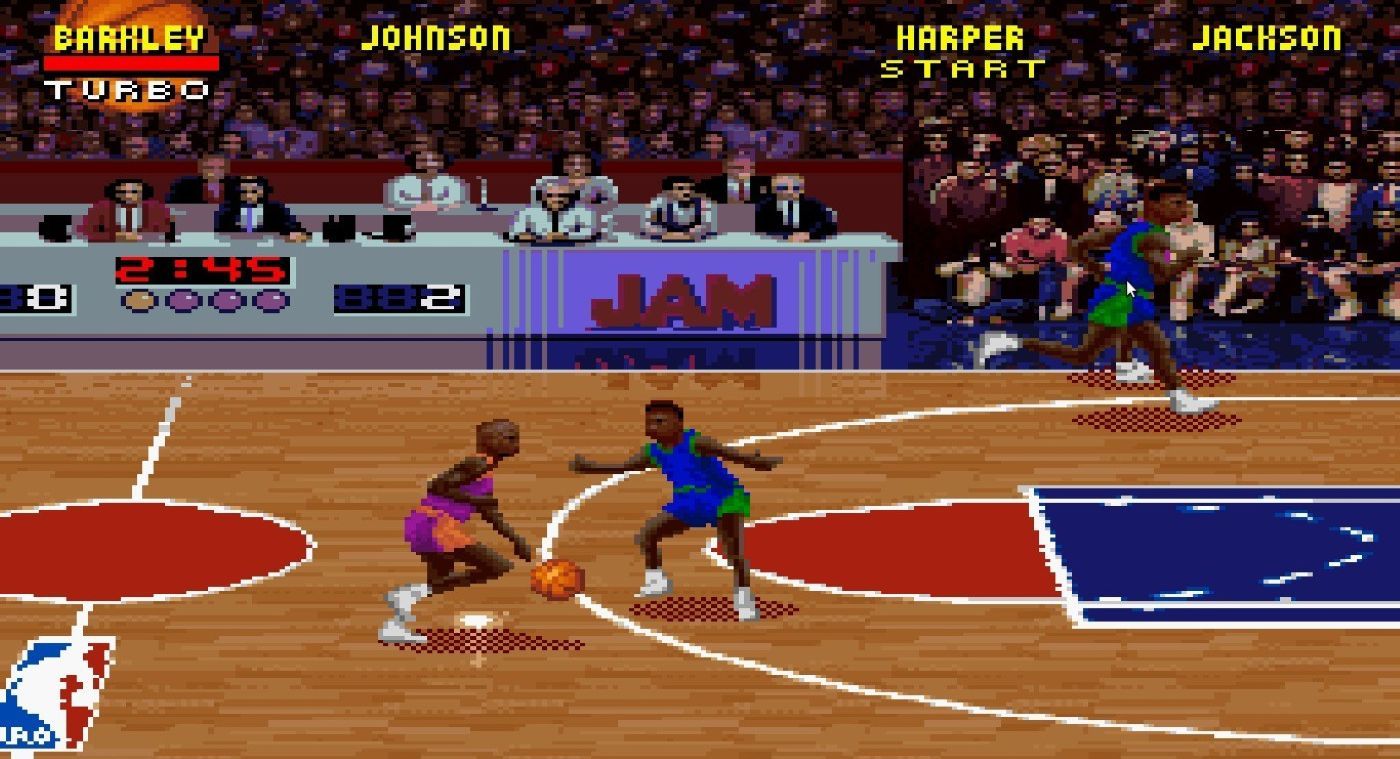 NBA Jam en el Super Nintendo