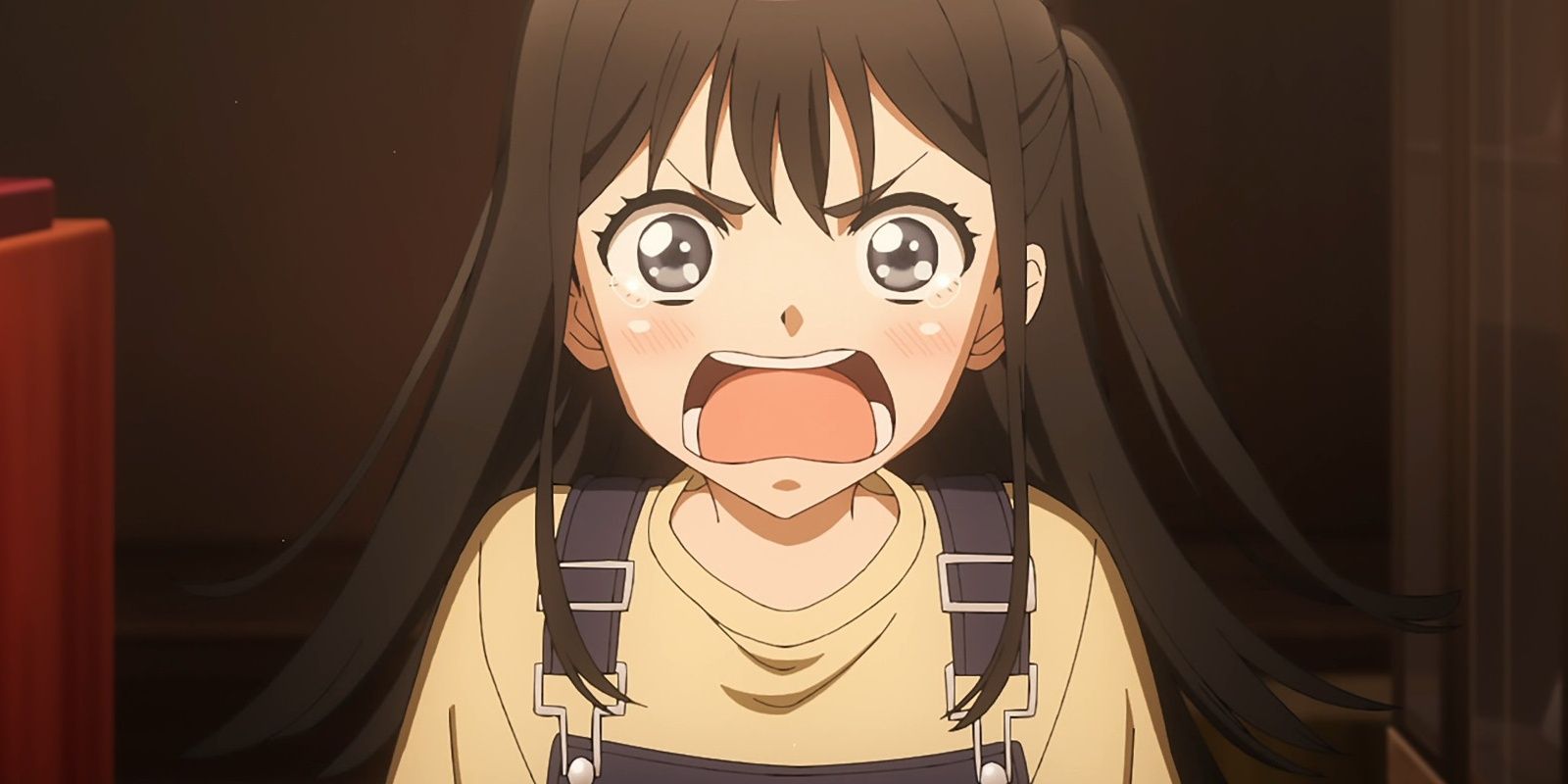 Nobara Aoyagi está gritando como niña.