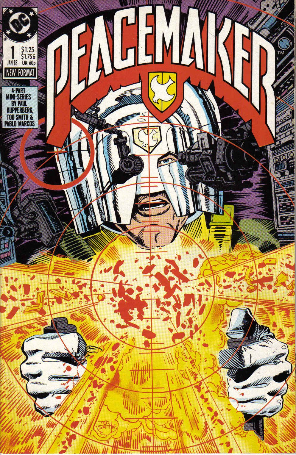 The cover of Peacemaker #1