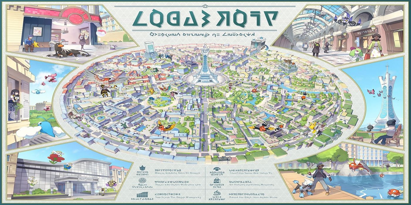 Pokémon Legends Za Lumiose City Card