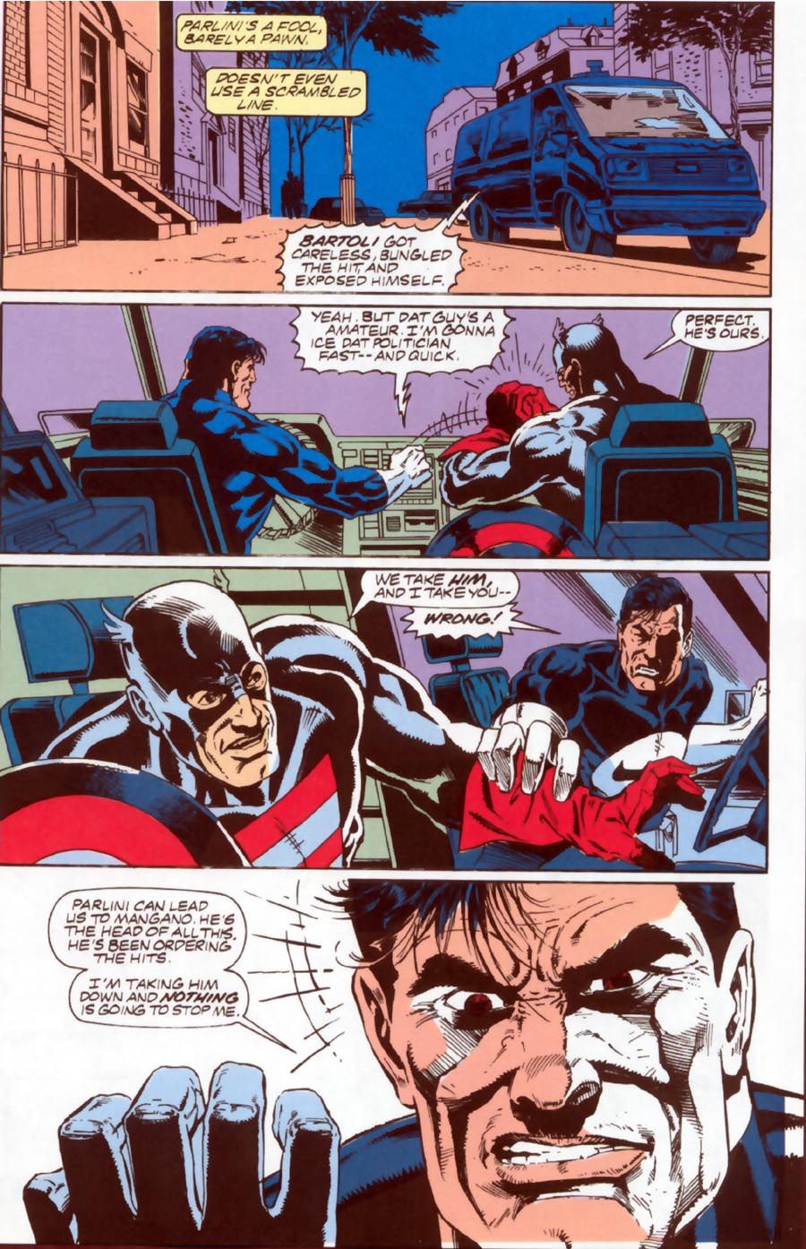 The Punisher and USAgent team-up