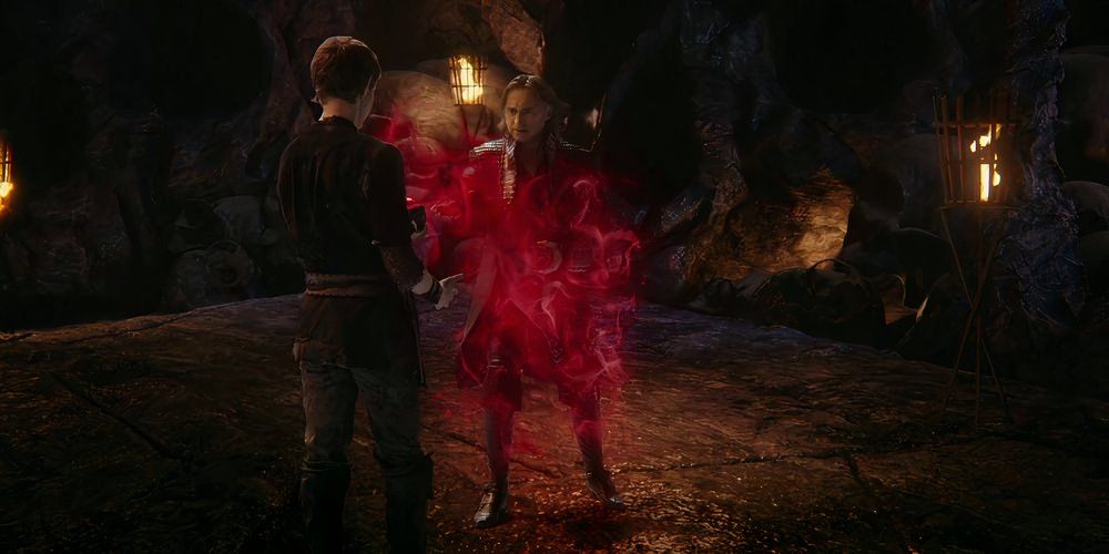 Rumple y Peter Pan en Piensa en Cosas Hermosas