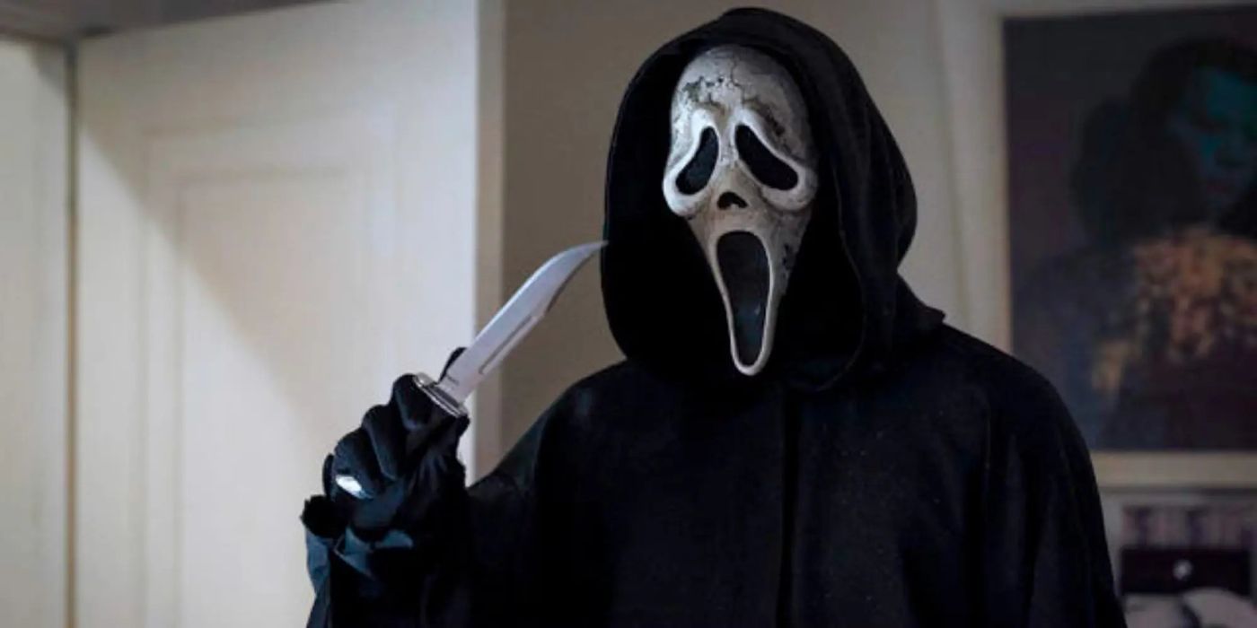 The Ghostface killer from the Scream franchise