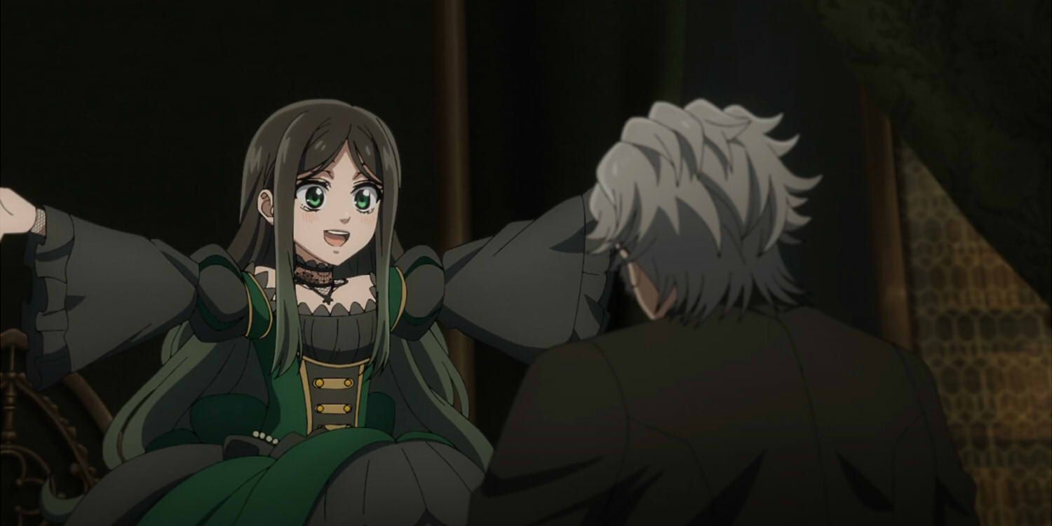 Sieglinde conversando animadamente com Wolfram