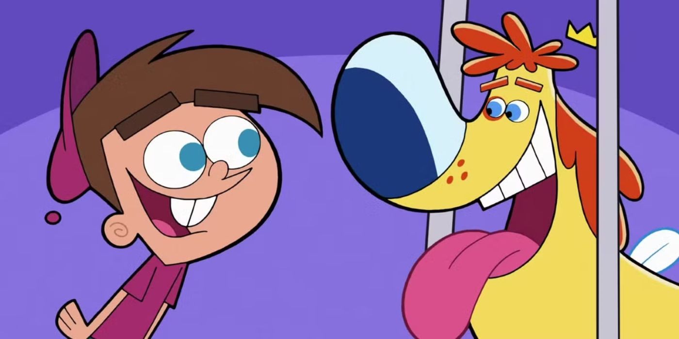 Sparky and Timmy in fairly strange parents.