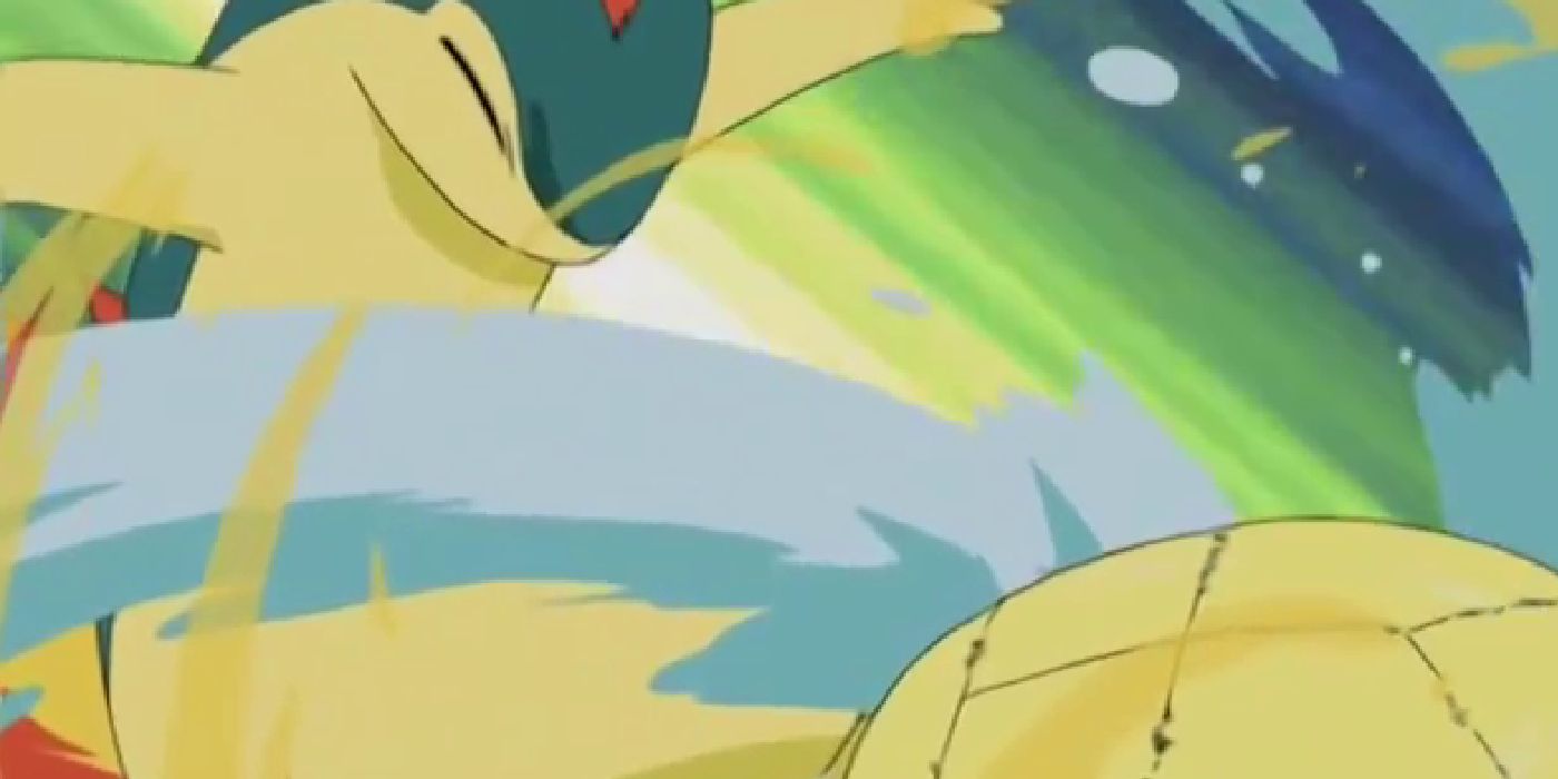 Squirtle de Ash vs Quilava - anime Pokémon