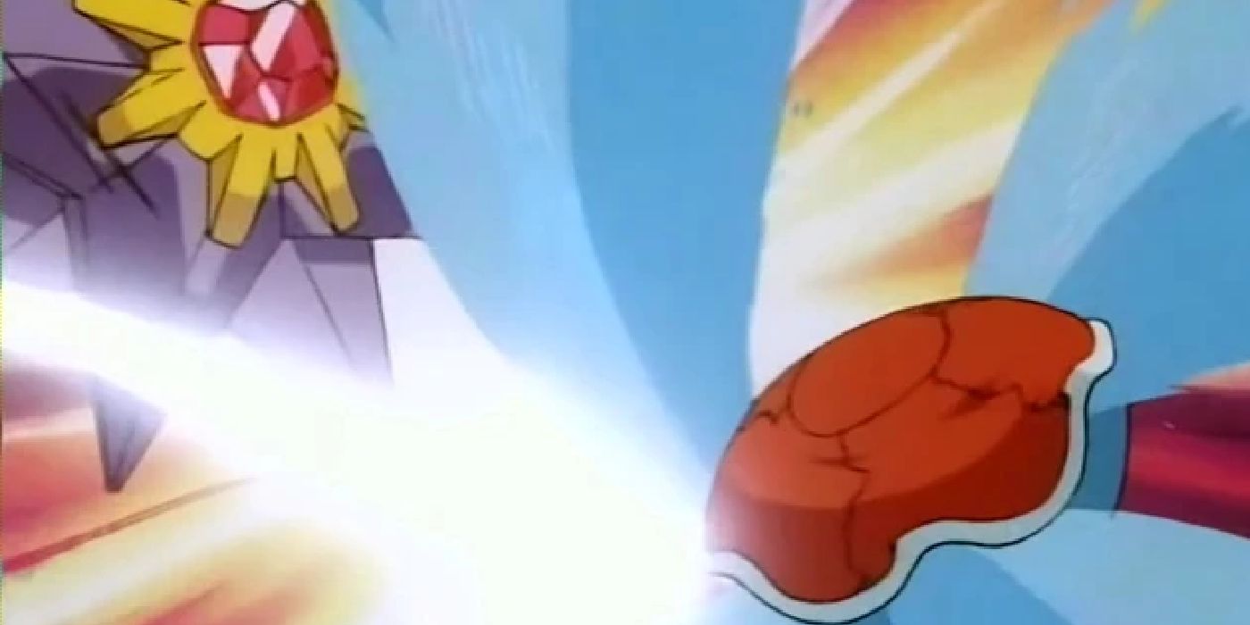 Squirtle derrota a Starmie de Rudy - anime Pokémon