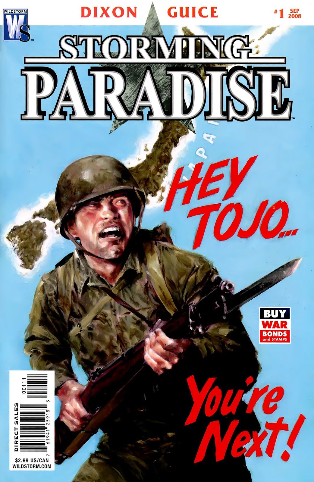 The cover of Storming Paradise #1