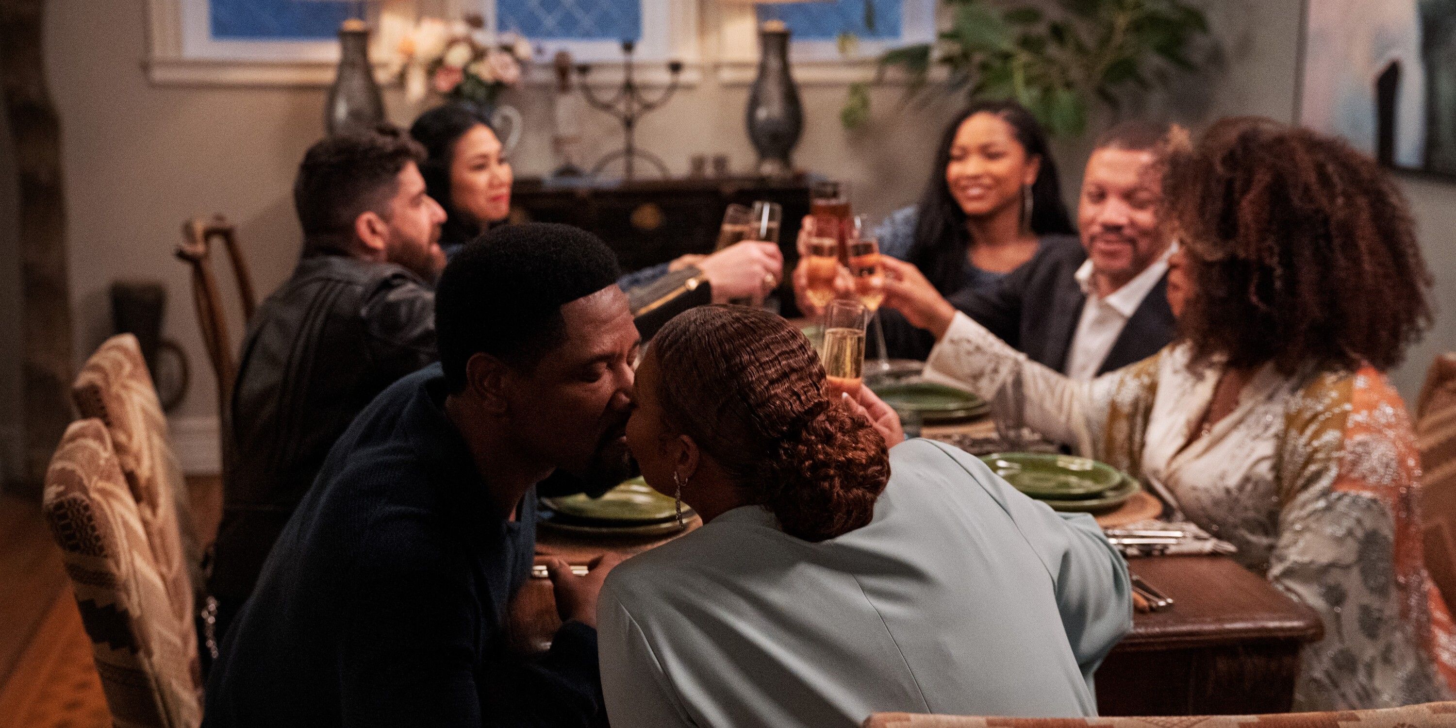 Robyn McCall, su familia y sus amigos dedican una mesa en el programa de televisión que iguala CBS