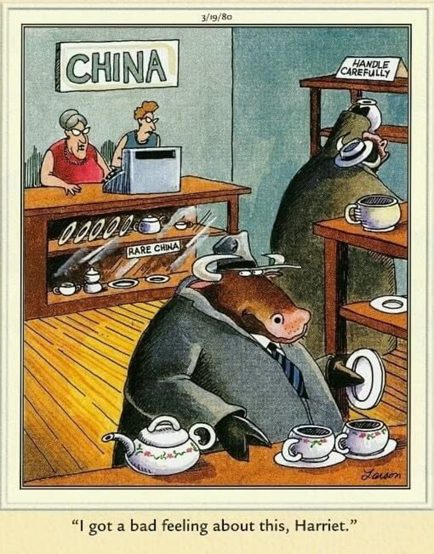 Bulls in a China Shop