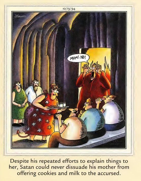 The Far Side - Treats to the Accursed
