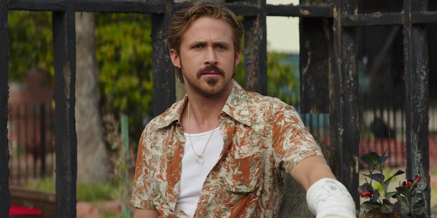 Ryan Gosling as Holland March from the movie The Nice Guys (2016)