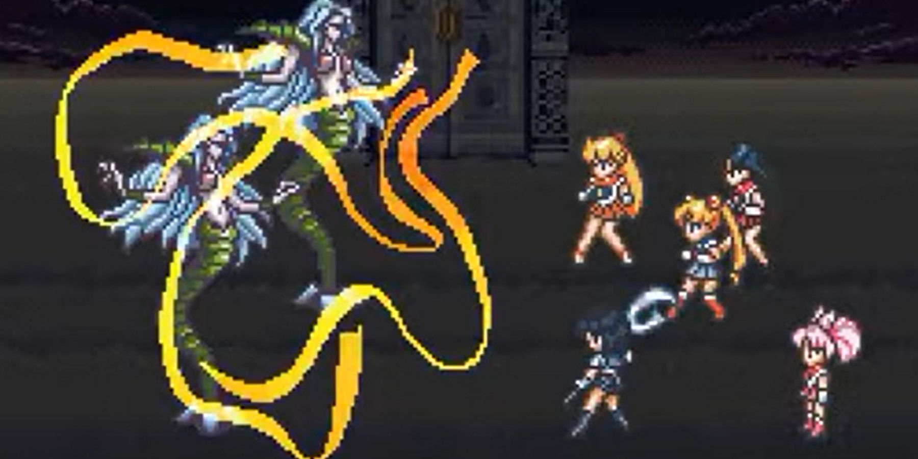 The Sailor Senshi Fight Some Monsters In Sailor Moon Another Story