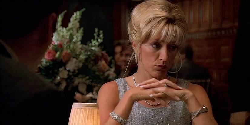The Sopranos Carmela Soprano Sitting a Table with Tony Soprano