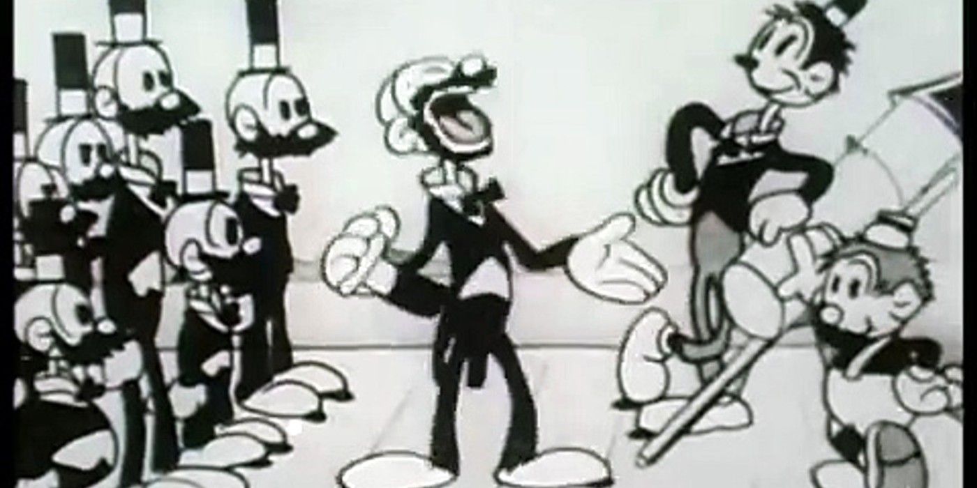 Van Beuren's Tom and Jerry in "Rocketeers"