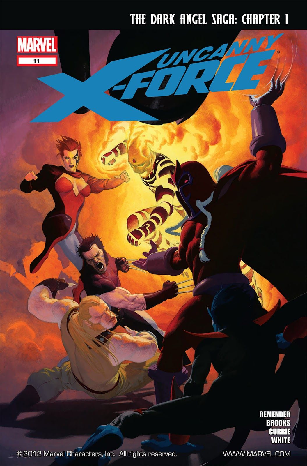 The cover of Uncanny X-Force # 11