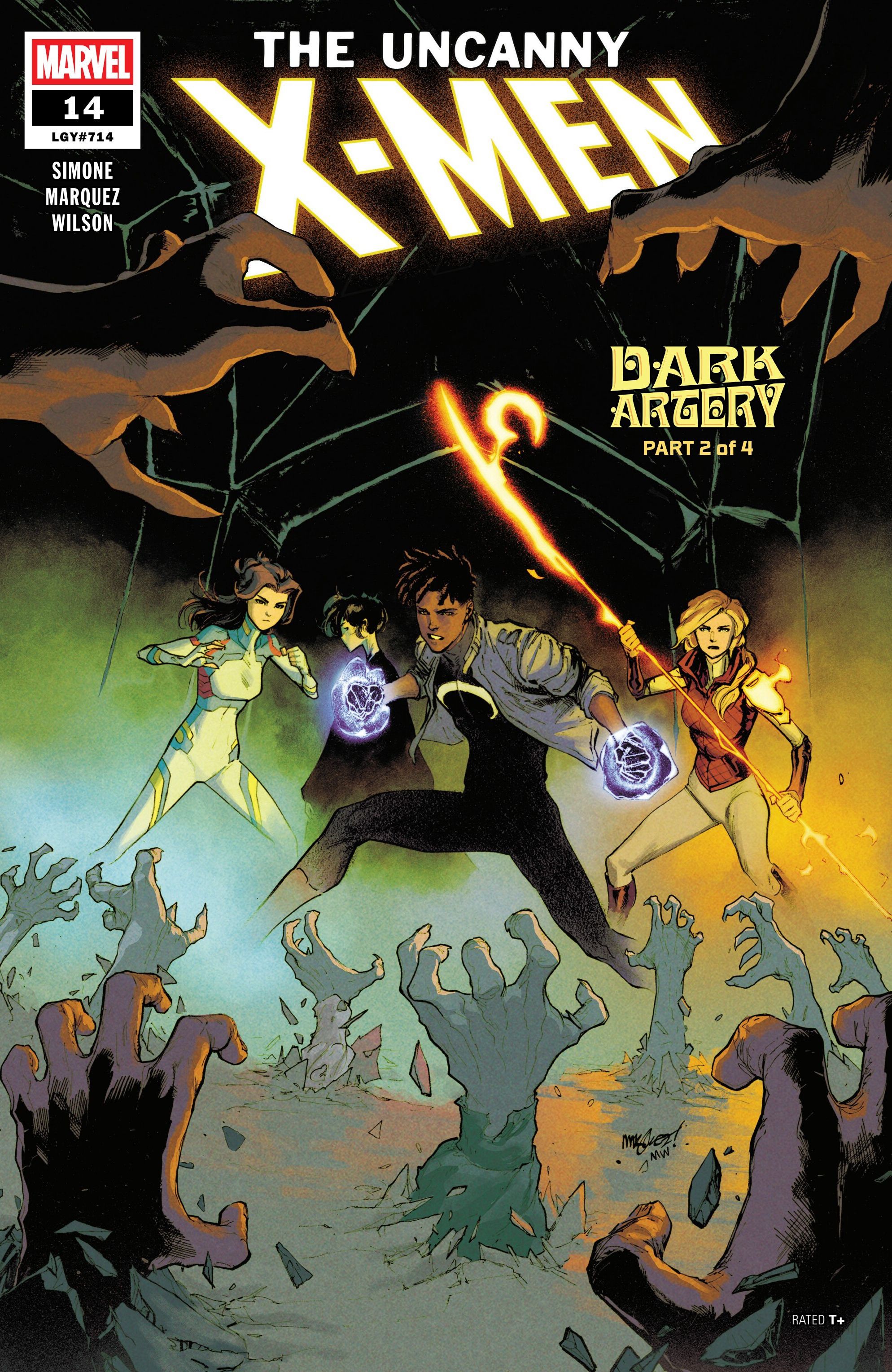 The cover of Incanny X-Men # 14