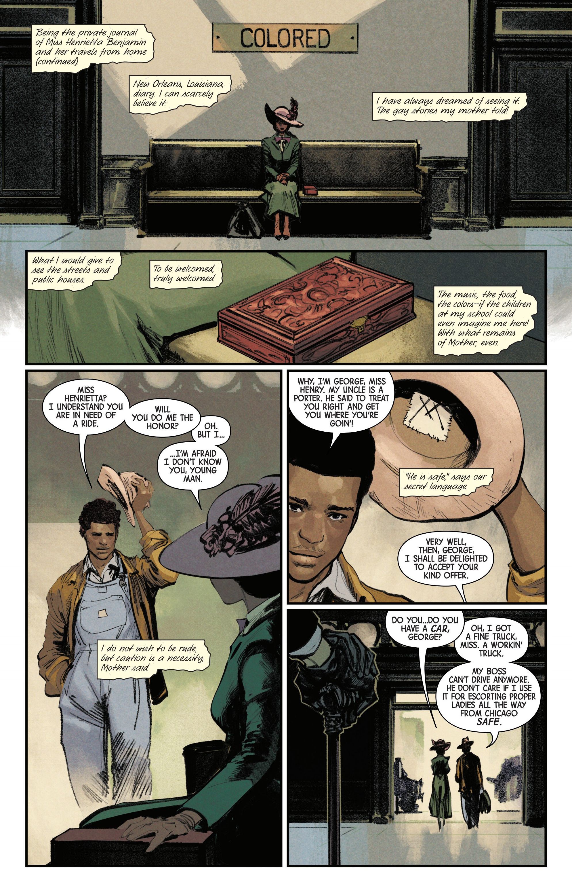 Henrietta will visit a secret mutant sanctuary