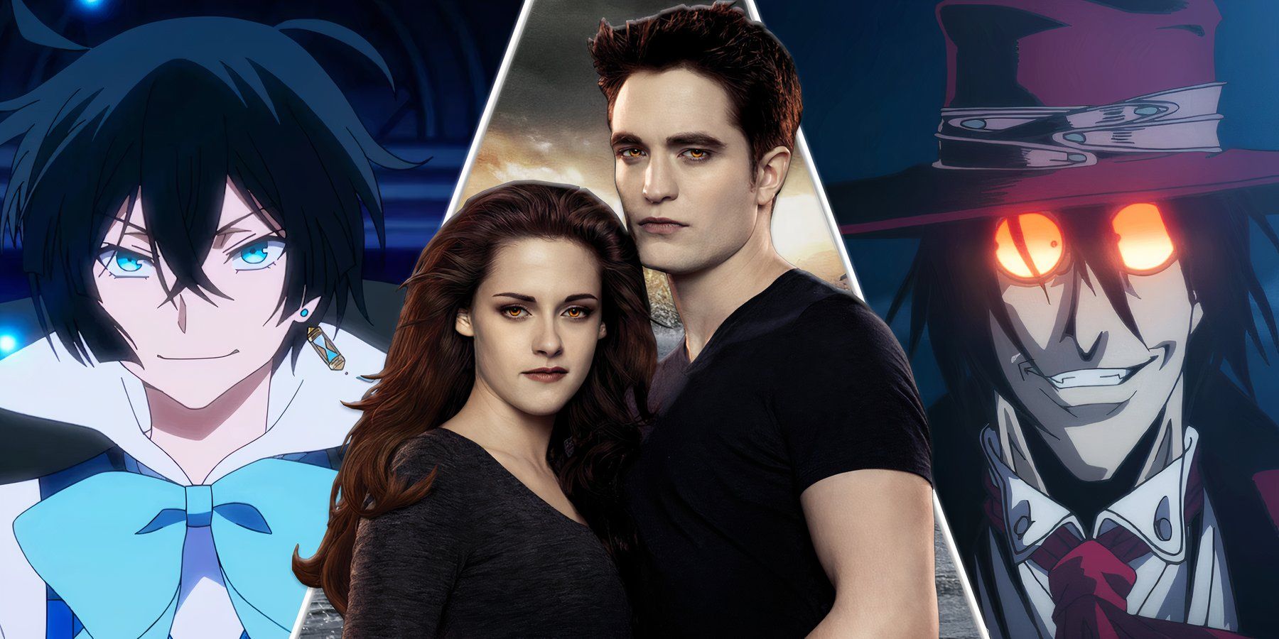 Vanitas, Edward & Bella and Alucard