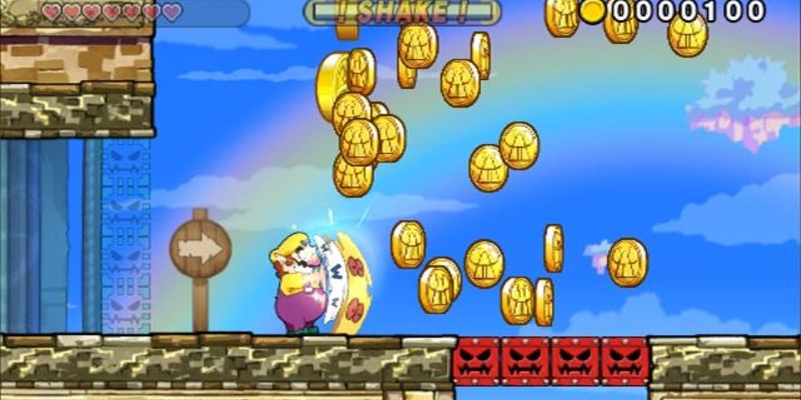 Wario Land Shake It Gameplay