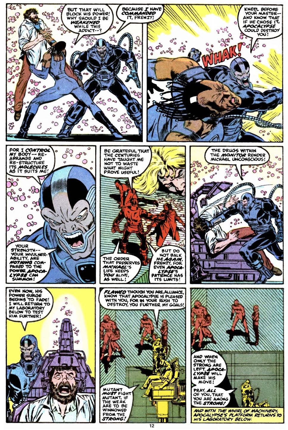 Apocalypse makes his debut