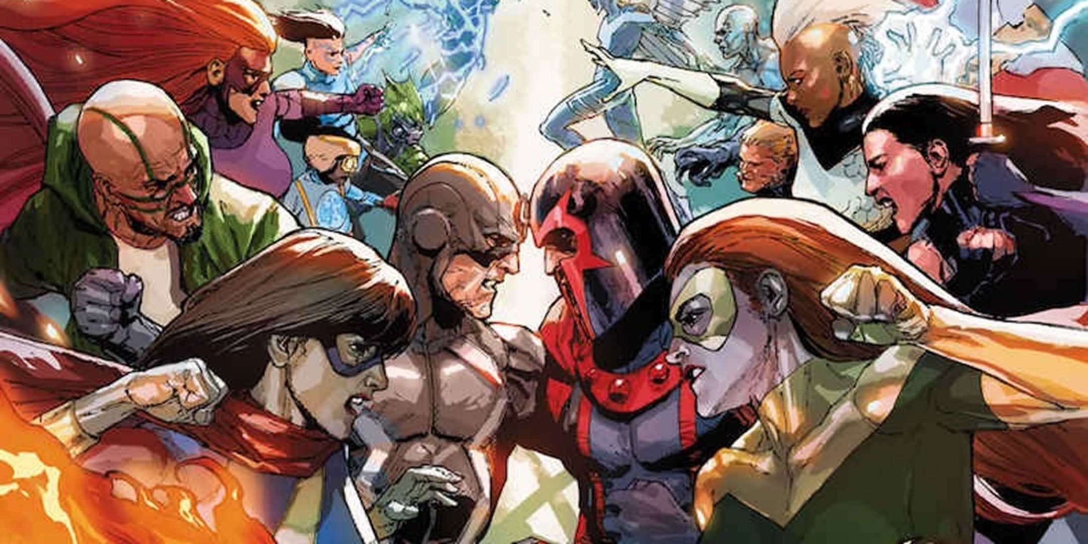 The X-Men take the inhumans