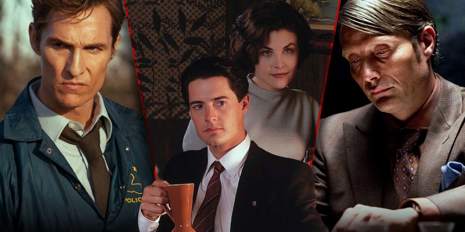 10-Flawless-TV-Shows-That-Completely-Shocked-Audiences featuring Twin Peaks, Hannibal, True Detective