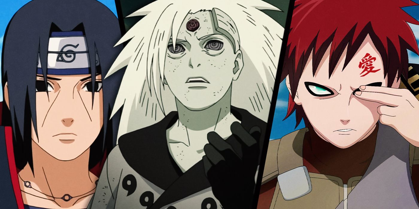 Images of Itachi, Madara and Gaara