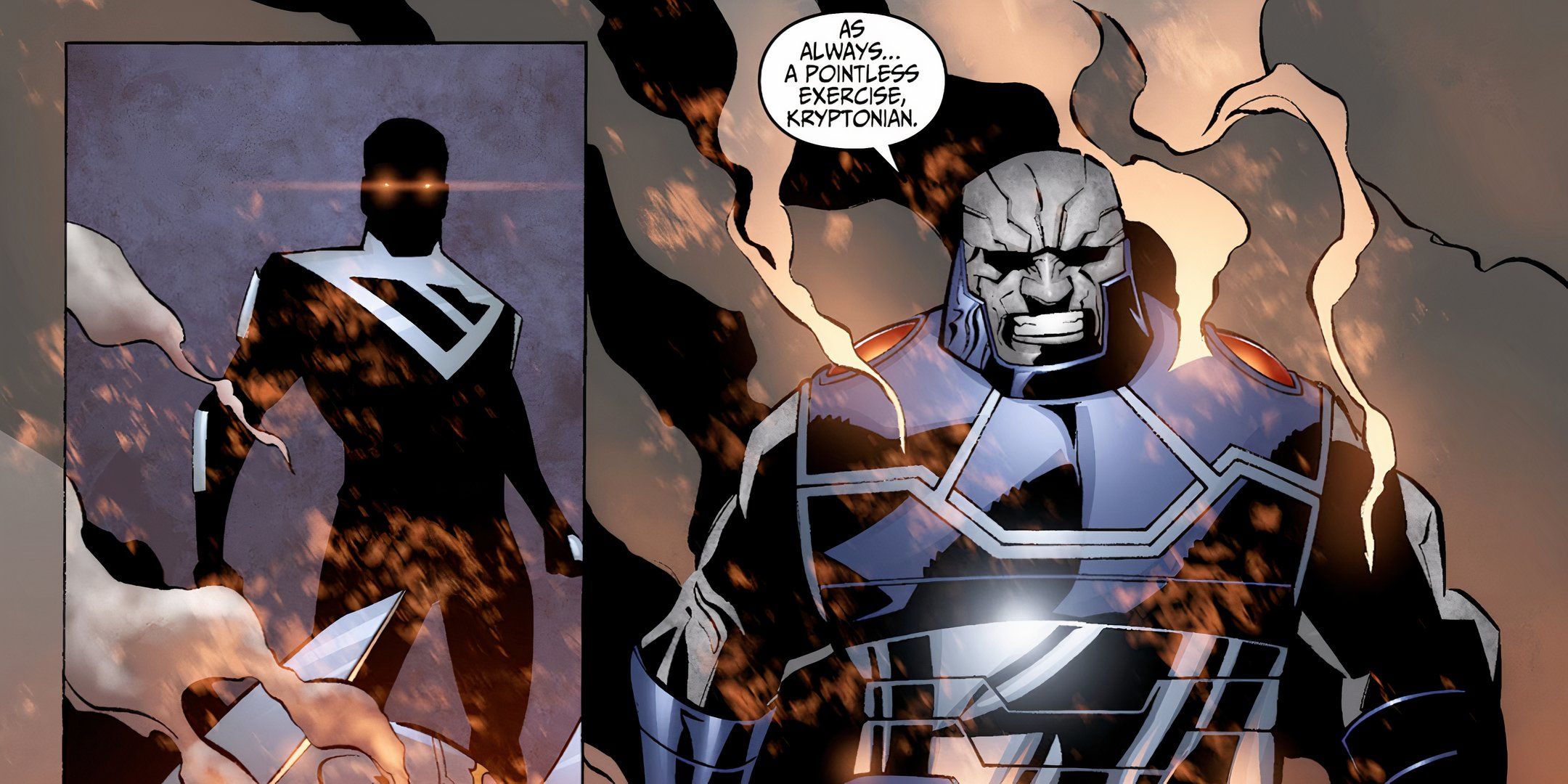 Darkseid is blind but still intimidating in the future of Justice League Beyond