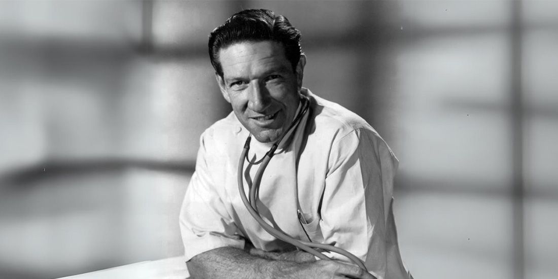 Richard Boone portrays Doctor Konrad Styner on NBC’s Medic.