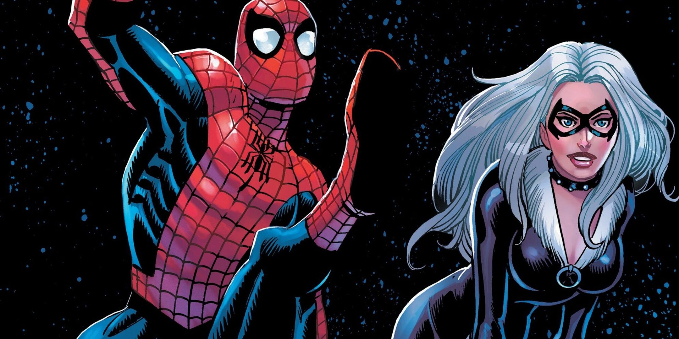 Spider-Man and Black Cat swing into action together