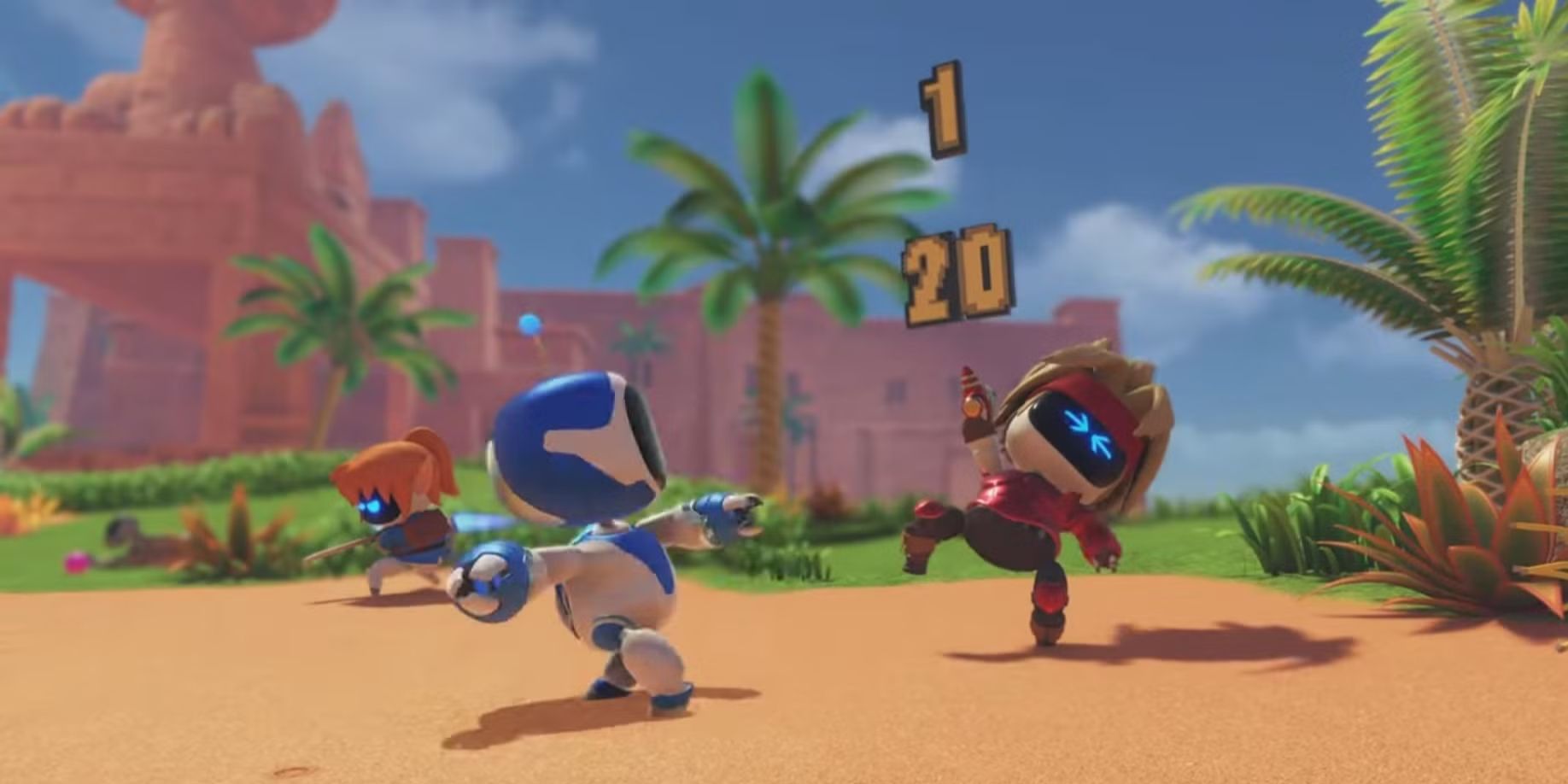 The Legend of Dragoon as portrayed in Astro Bot