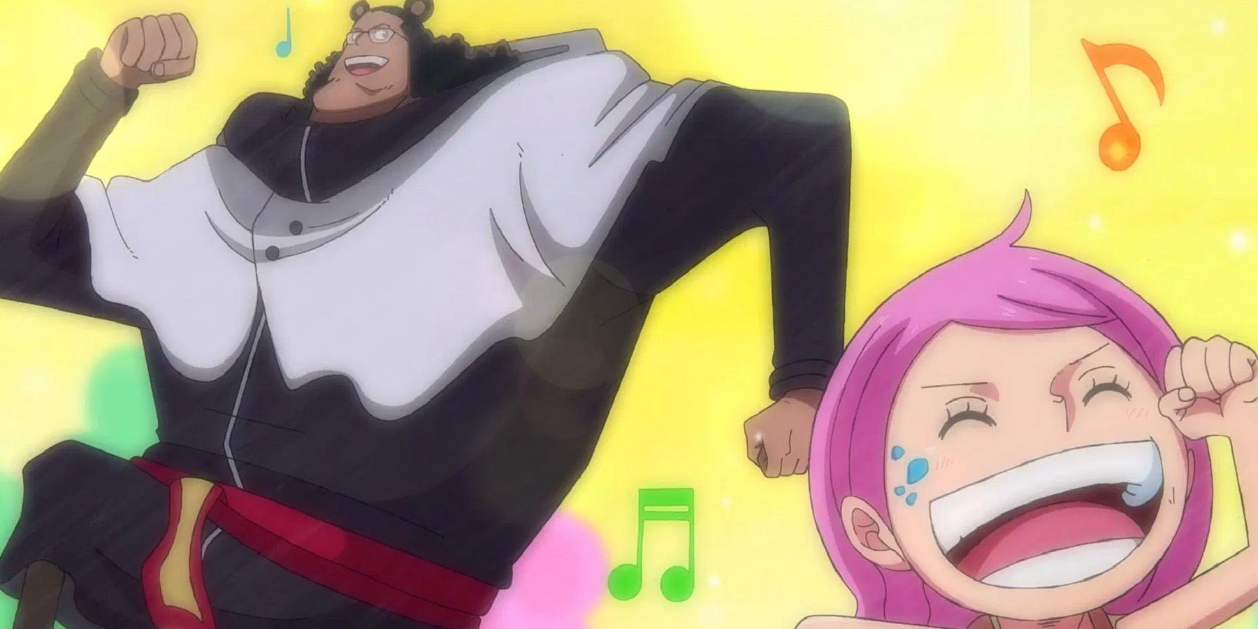 Bartholomew Kuma Dance with Bony jewelry in an episode one piece 1132