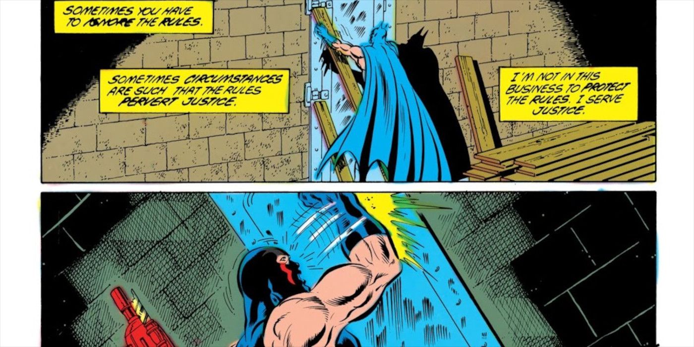 Batman leaves KGBeast to die