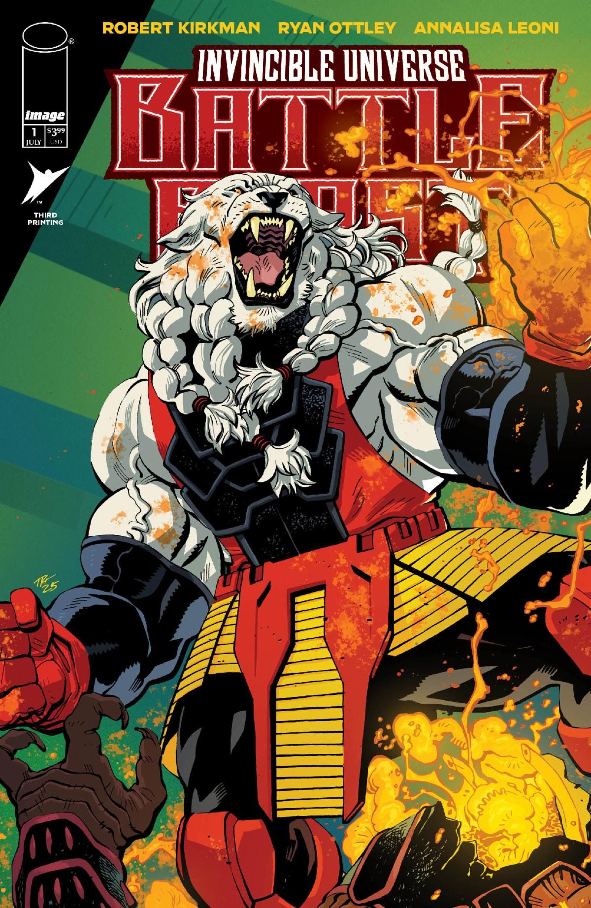 Battle Beast 1 Third Print Cover A full