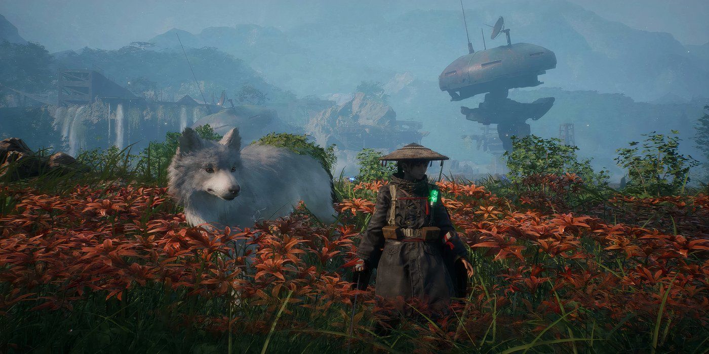 Emma and wolf from Beast of Reincarnation